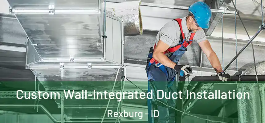  Custom Wall-Integrated Duct Installation Rexburg - ID
